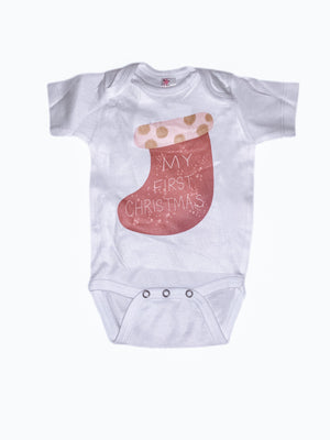 Open image in slideshow, My First Christmas Bodysuit or Shirt

