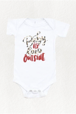 Open image in slideshow, Baby It&#39;s Cold Outside Bodysuit or Shirt
