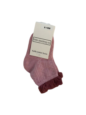 Open image in slideshow, Ruffle Anklet Socks
