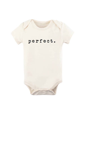 "Perfect" Short Sleeve Onesie